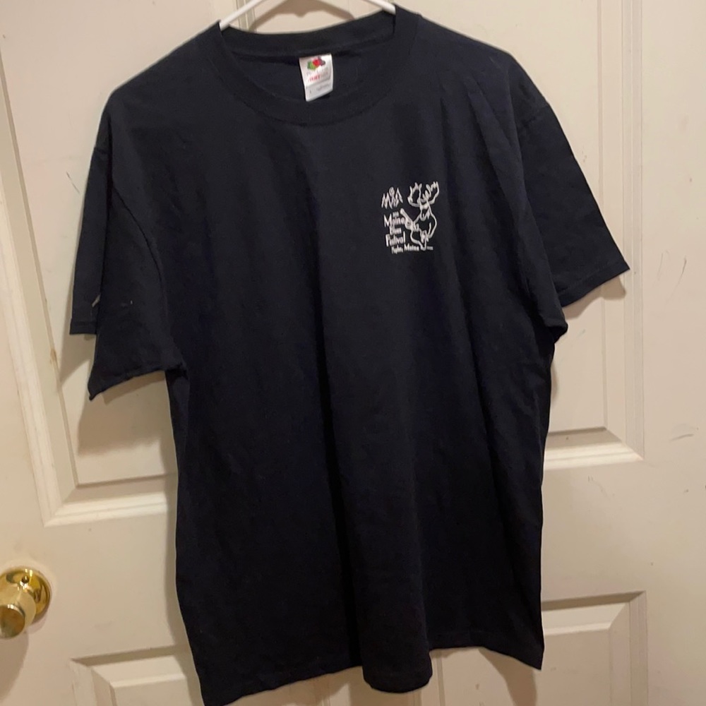 Maine 2013 blues festival tee large